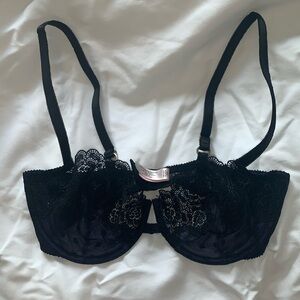 Victoria’s Secret- Very Sexy black and purple balconet bra